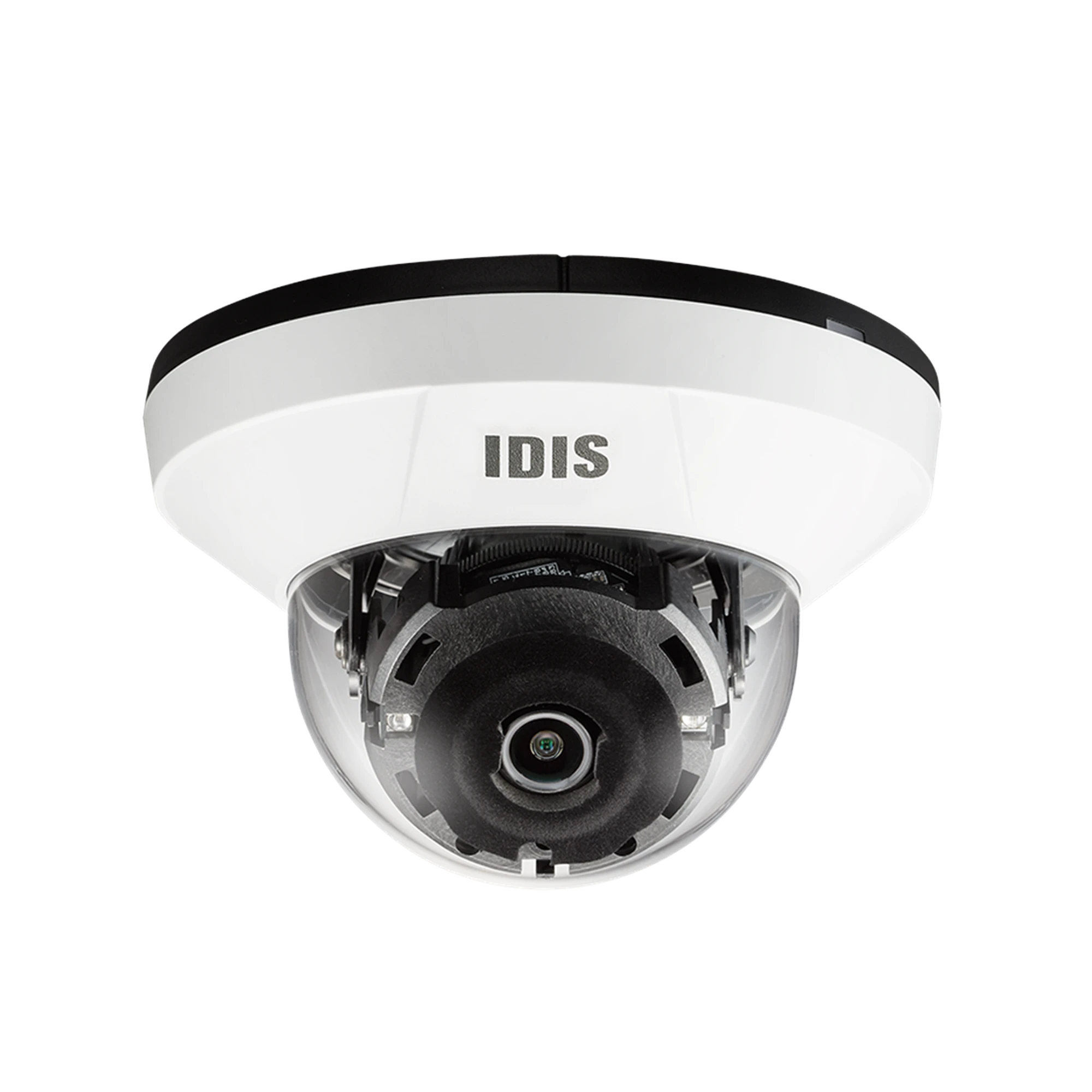 CAMARA IP DOMO 2 MEGAPIXEL (1080P) | LENTE FIJO 2.8MM | POE | IR 20M | ICR DIA/NOCHE | WDR REAL 120DB-Cámaras IP y NVRs-IDIS-Bsai Seguridad & Controles