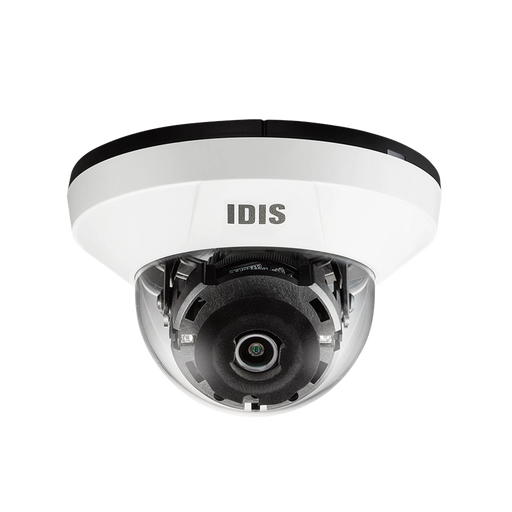 CAMARA IP DOMO 2 MEGAPIXEL (1080P) | LENTE FIJO 2.8MM | POE | IR 20M | ICR DIA/NOCHE | WDR REAL 120DB-Cámaras IP y NVRs-IDIS-DC-D4217RX2.8MM-Bsai Seguridad & Controles