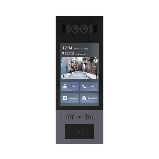 FRENTE DE CALLE MULTI-APARTAMENTO / WIFI / POE / NOTIFICACIÓN A APP MÓVIL / NOTIFICACIÓN VÍA LLAMADA TELEFÓNICA-Videoporteros e Interfonos-AKUVOX-X915S-Bsai Seguridad & Controles