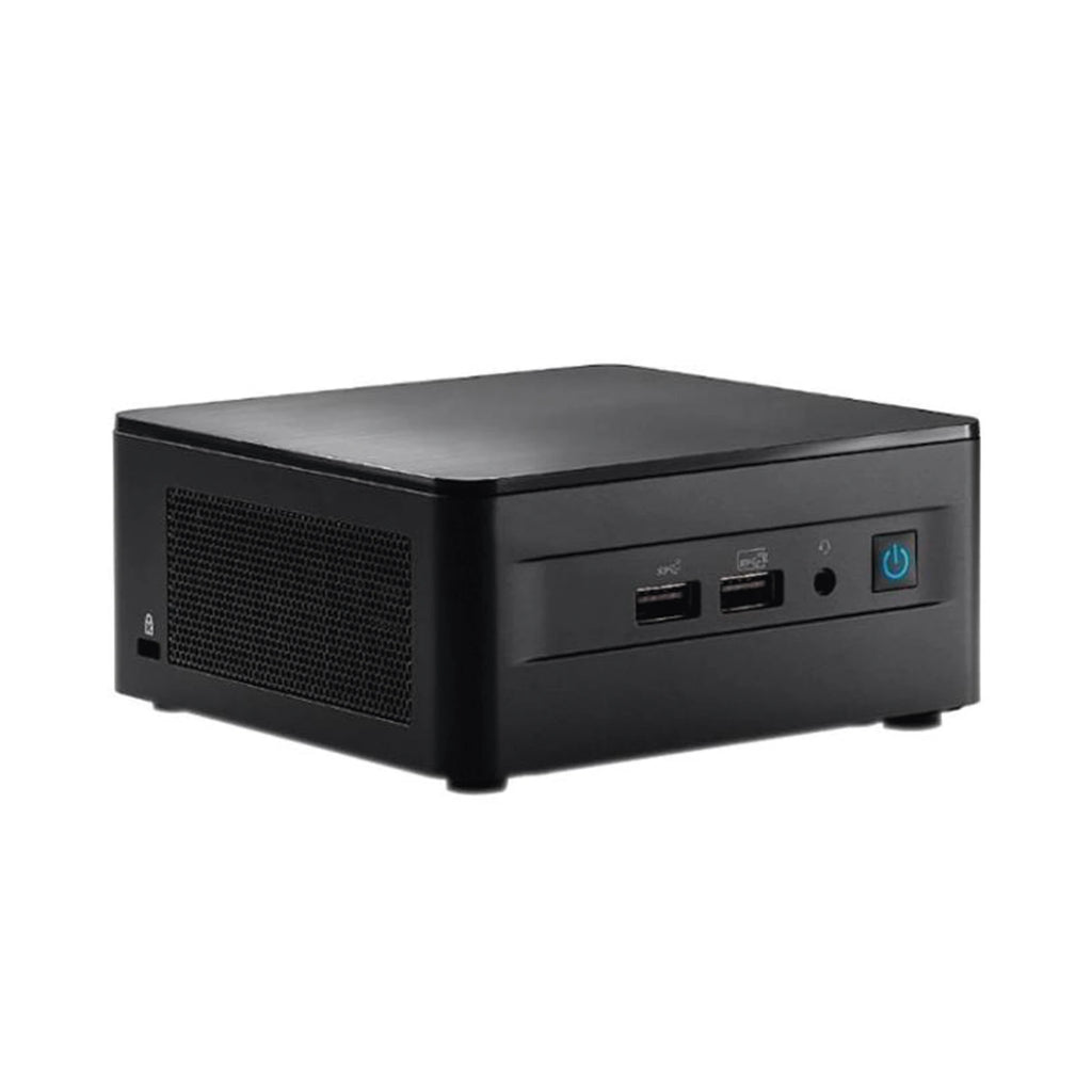 NUC / INTEL / MINI PC PERFORMANCE / CORE I5 / 12VA GENERACIÓN / 1 X HDMI / 3 X USB / 1 X USB-C / WIFI 6 / BLUETOOTH / MEMORIA RAM, S.O Y SSD O HDD NO INCLUIDO / INCLUYE FUENTE