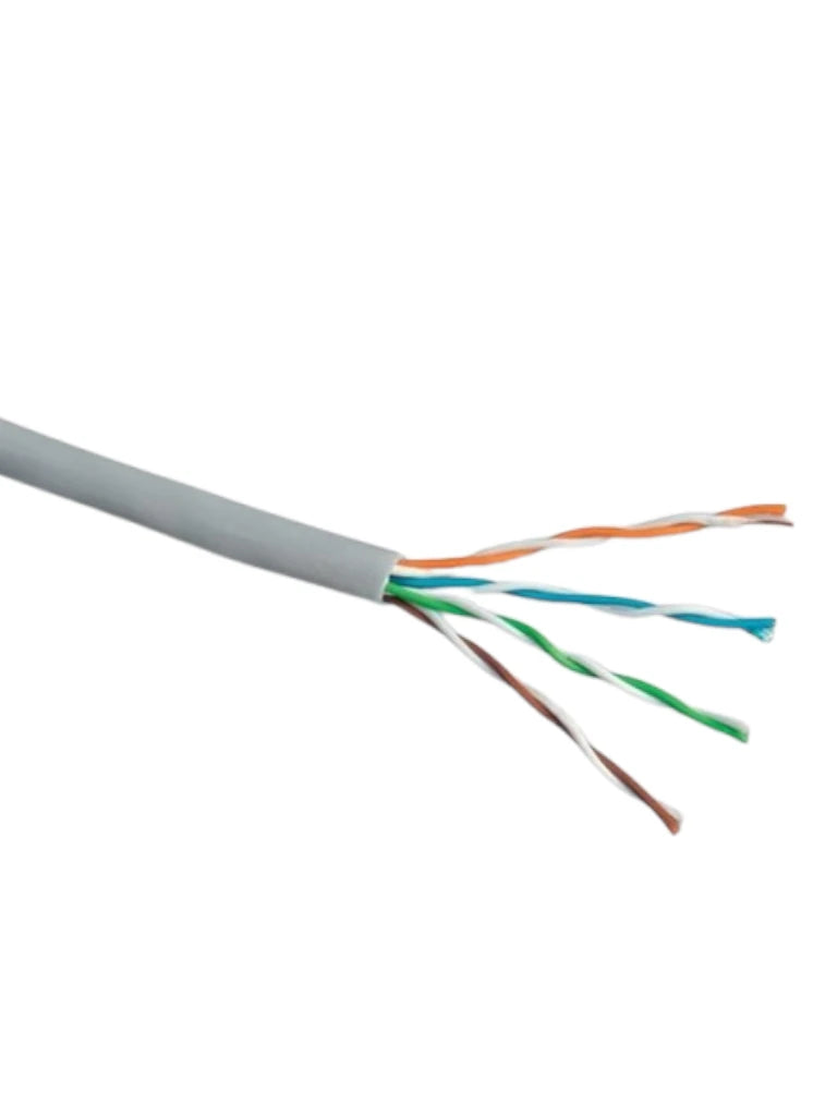 PANDUIT NUC5C04IG-CE- BOBINA DE CABLE UTP 305 M. DE COBRE, NETKEY, GRIS CLARO, CATEGORÍA 5E (24 AWG), PVC (CM), DE 4 PARES-Cable-PANDUIT-Bsai Seguridad & Controles