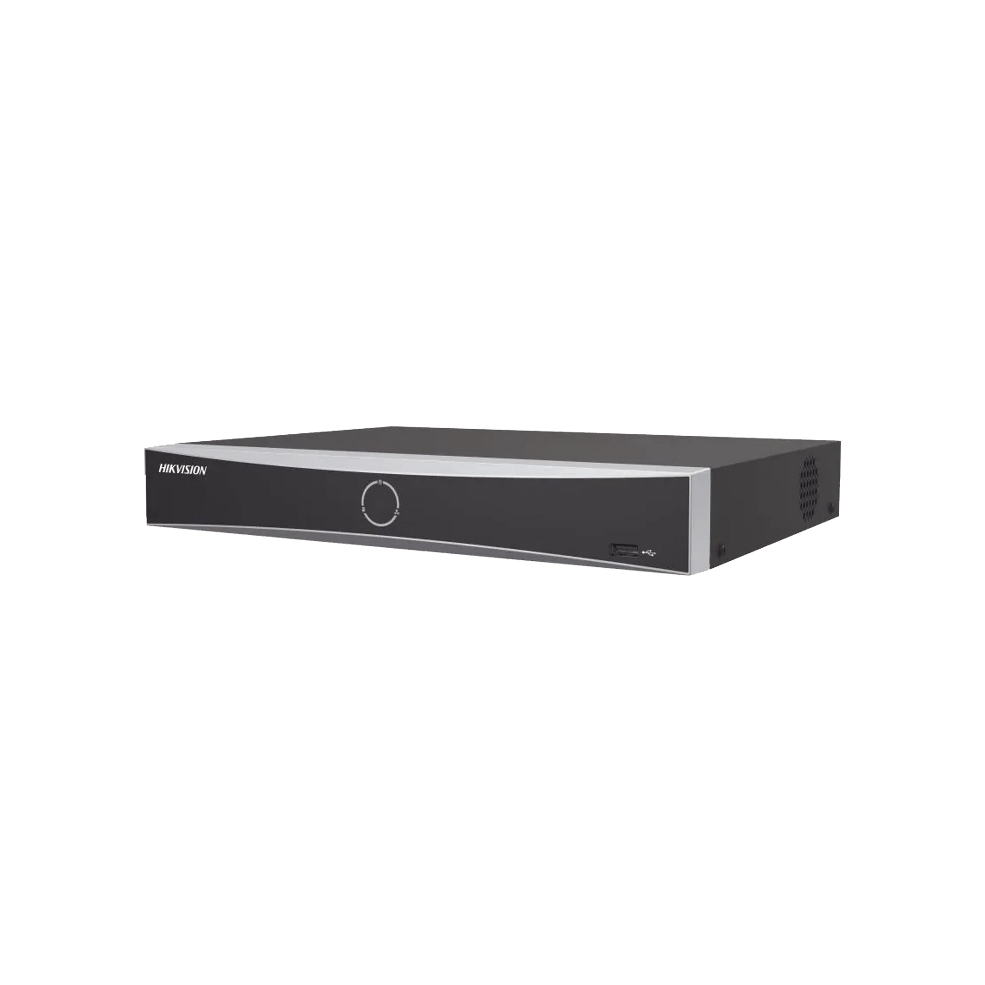 NVR 12 MEGAPIXEL (4K) / 16 CANALES IP / ACUSENSE (EVITA FALSAS ALARMAS) / RECONOCIMIENTO FACIAL / 1 BAHÍA DE DISCO DURO / HDMI EN 4K / SIN PUERTOS POE+-Cámaras IP y NVRs-HIKVISION-Bsai Seguridad & Controles