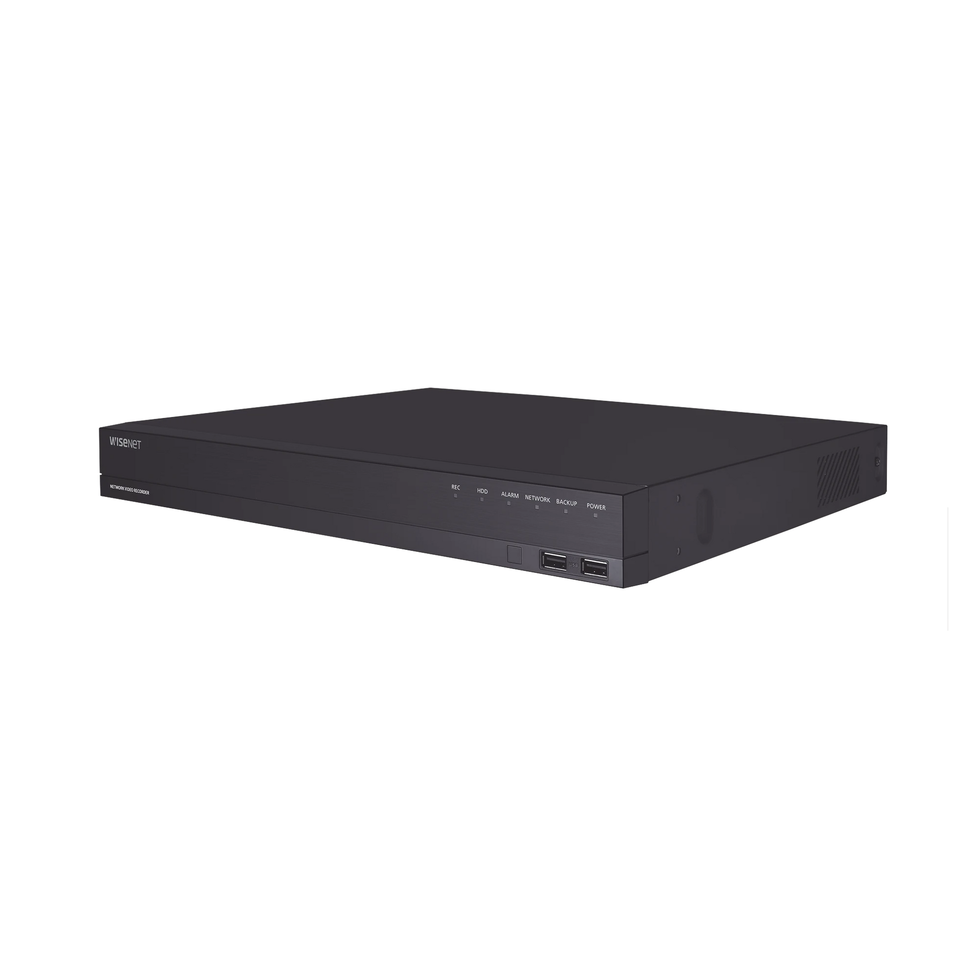 NVR 16 CANALES GRABACION HASTA 8MP / H.265 / P2P WISENET / 16 PUERTOS POE PLUG AND PLAY / 80 MBPS PARA GRABACION.-Cámaras IP y NVRs-HANWHA VISION-Bsai Seguridad & Controles