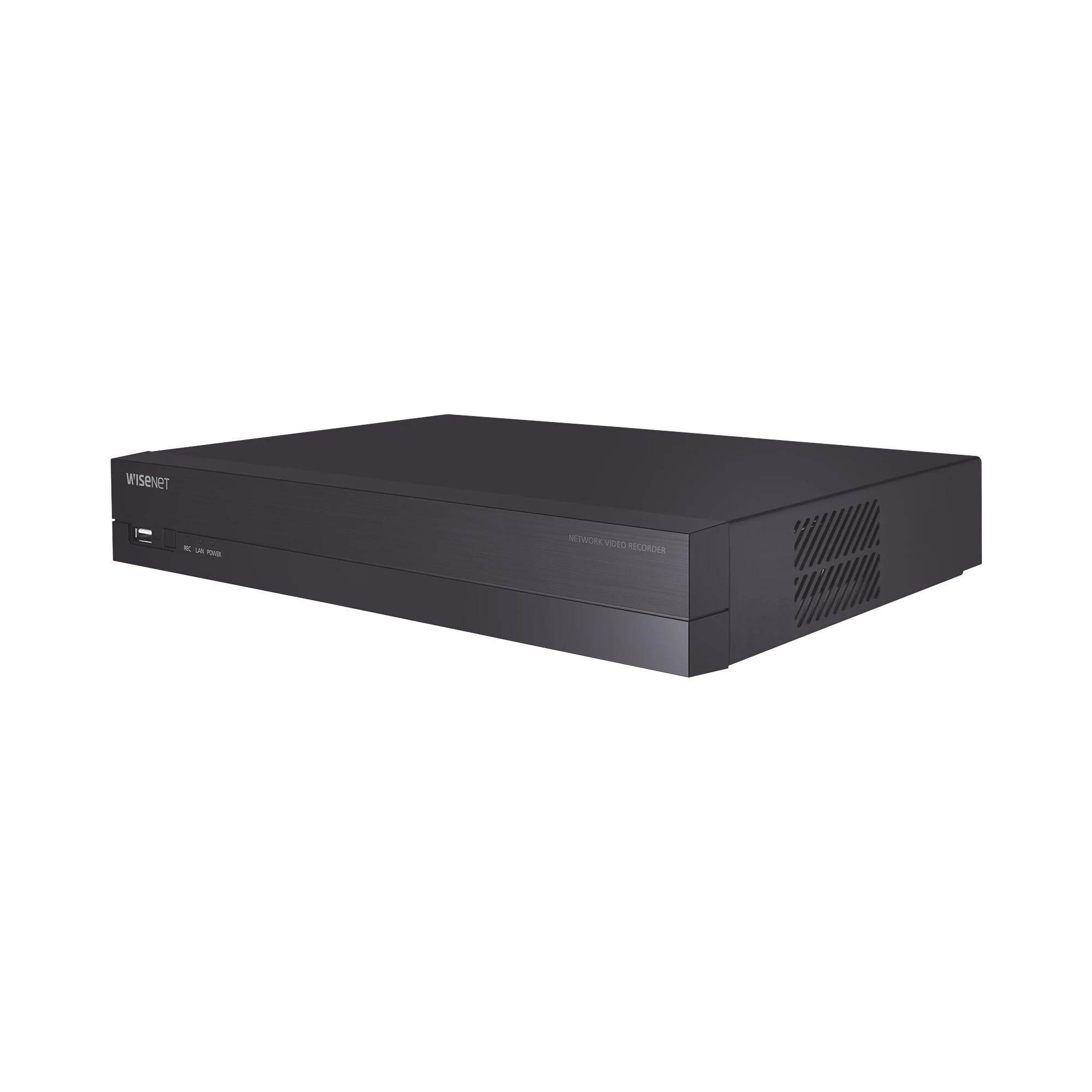 NVR 4 CANALES GRABACION HASTA 8MP / H.265, H.264 / P2P WISENET / 4 PUERTOS POE PLUG AND PLAY / SOPORTA 1 DISCO DURO (NO INCLUIDO).-Cámaras IP y NVRs-HANWHA VISION-Bsai Seguridad & Controles