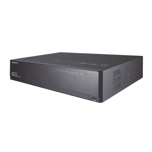 NVR DE 32 CANALES, SOPORTA COMPRESIÓN H.265, H.264 Y MJPEG, COMPATIBLE CON RAID 5-Cámaras IP-HANWHA TECHWIN WISENET-XRN-2011A-Bsai Seguridad & Controles