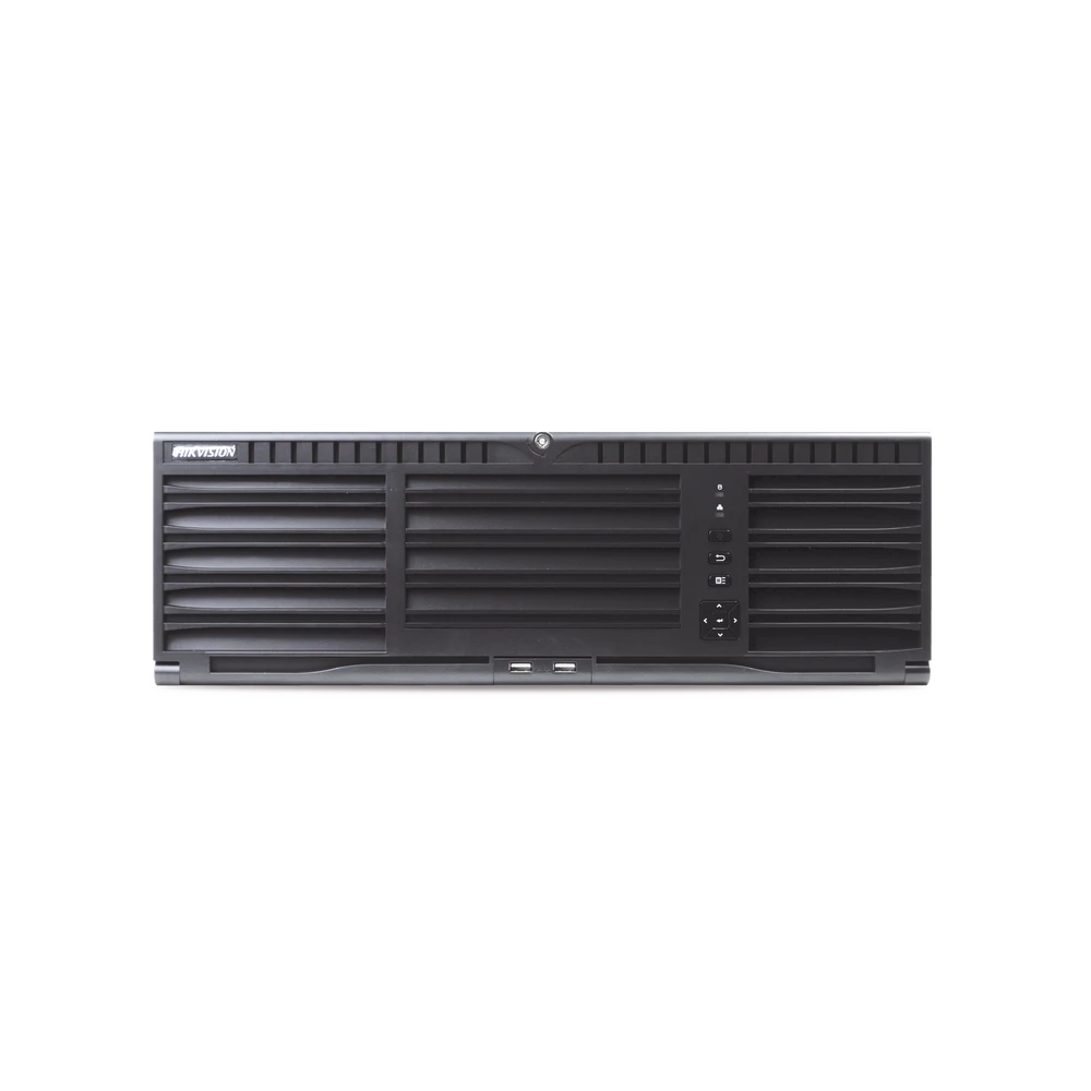 NVR 12 MEGAPIXEL (4K) / 256 CANALES IP / 16 BAHÍAS DE DISCO DURO / 4 PUERTOS DE RED / SOPORTA RAID CON HOT SWAP / NVR DE ALTO DESEMPEÑO-Nvrs-HIKVISION-Bsai Seguridad & Controles