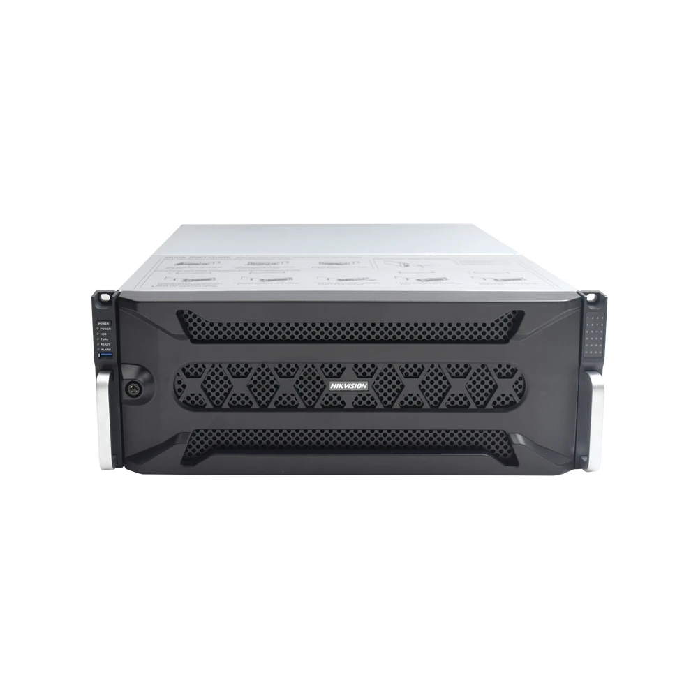 NVR 12 MEGAPIXEL (4K) / 128 CANALES IP / 24 BAHÍAS DE DISCO DURO / 4 PUERTOS DE RED / SOPORTA RAID CON HOT SWAP / NVR DE ALTO DESEMPEÑO-Nvrs-HIKVISION-Bsai Seguridad & Controles