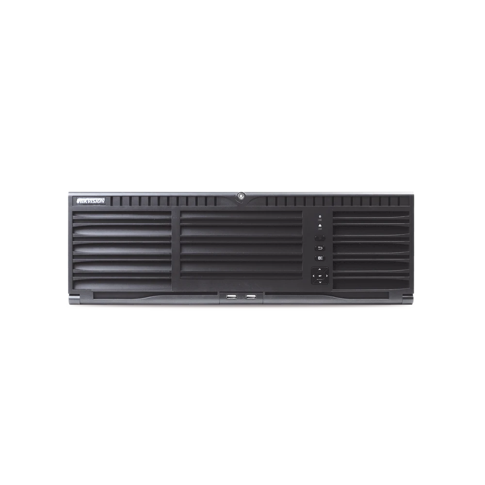 NVR 12 MEGAPIXEL (4K) / 128 CANALES IP / 16 BAHIAS DE DISCO DURO / 4 PUERTOS DE RED / SOPORTA RAID CON HOT SWAP / NVR DE ALTO DESEMPEÑO-Nvrs-HIKVISION-Bsai Seguridad & Controles