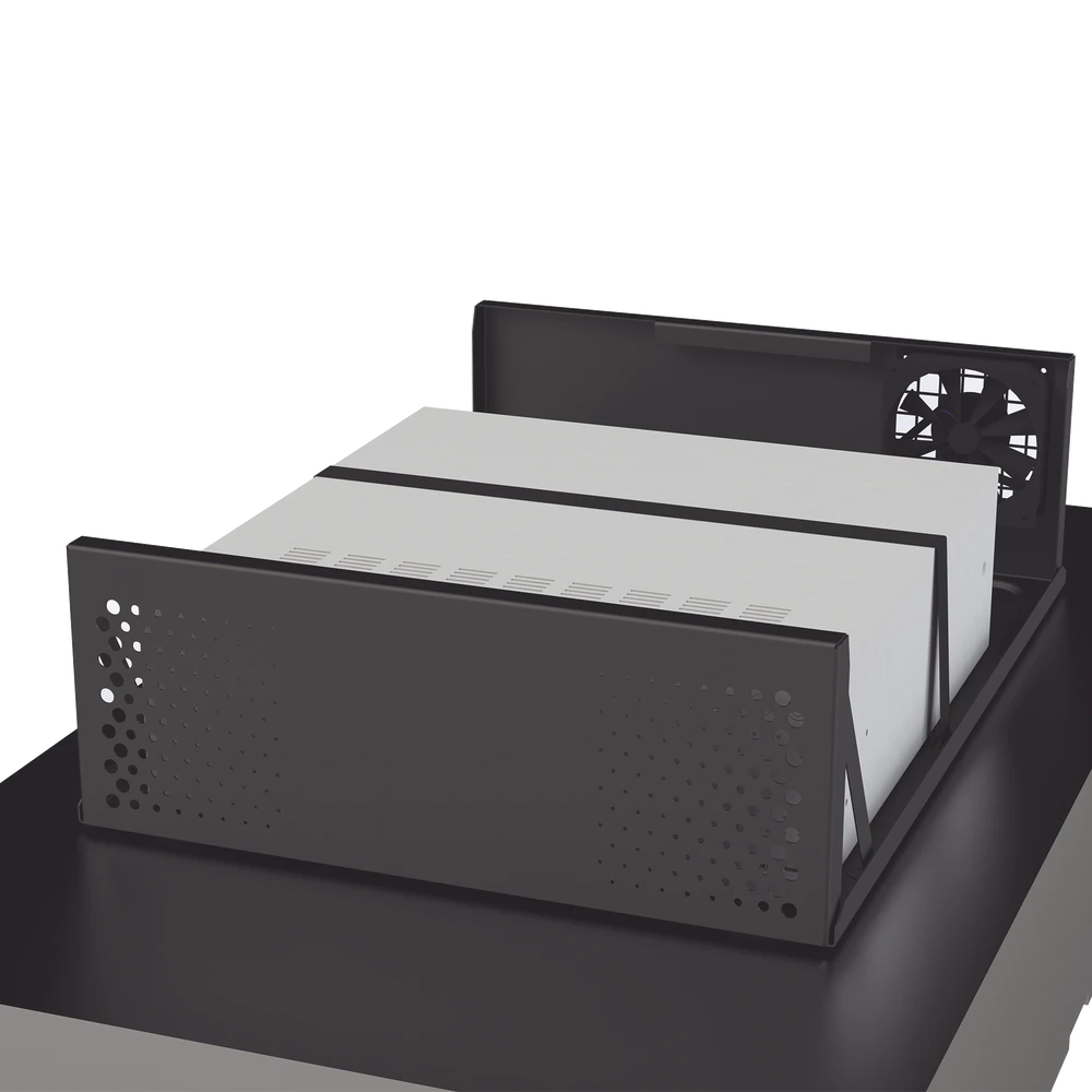 GABINETE METÁLICO PARA DVR/NVR-Racks y Gabinetes-EPCOM INDUSTRIAL-Bsai Seguridad & Controles