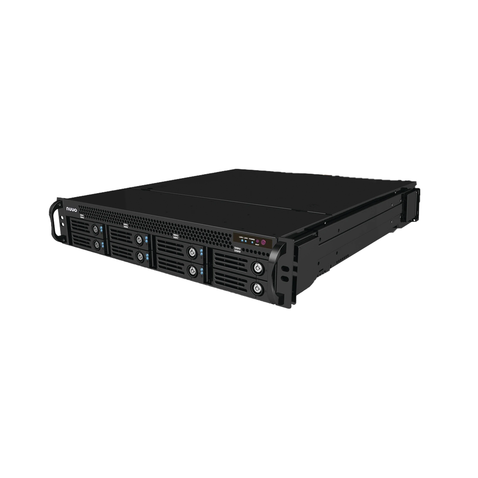 NVR MAINCONSOLE HASTA 64 CANALES, 8 BAHÍAS, INCLUYE 25 LICENCIAS-Nvrs-NUUO-Bsai Seguridad & Controles