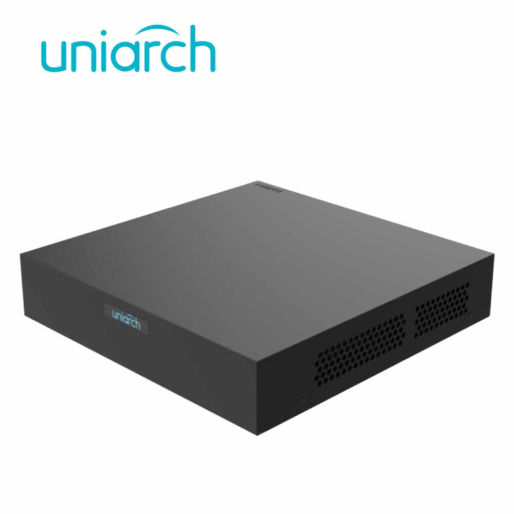 NVR UNIARCH 8 CANALES NVR-108S3-P8-ECO / PLUG&PLAY / 6 MP / 8 CH POE / MODO CORREDOR / CAPACIDAD 1 DISCO DURO DE 6 TB / SALIDA HDMI / SALIDA VGA SIMULTANEAS / 64 MBPS / ULTRA265 / USB 2.0 / ANALITICAS SIP / CLOUD-Grabadores de Video / NVRs-UNIARCH BY UNV-NVR-108S3-P8-ECO-Bsai Seguridad & Controles