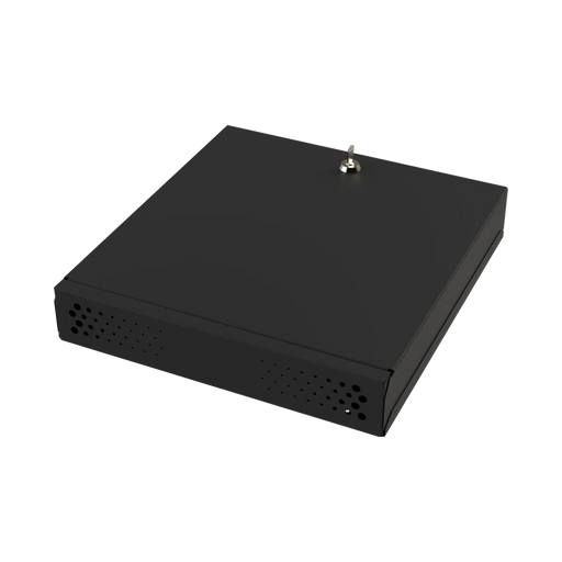 GABINETE METÁLICO PARA DVR/NVR. TAMAÑO MAX. DE DVR/NVR: 445 X 88 X 400MM (AN.XAL.XPROF.). COMPATIBLE CON FUENTE SLIM.-Racks y Gabinetes-EPCOM INDUSTRIAL-GABVID2R3-Bsai Seguridad & Controles