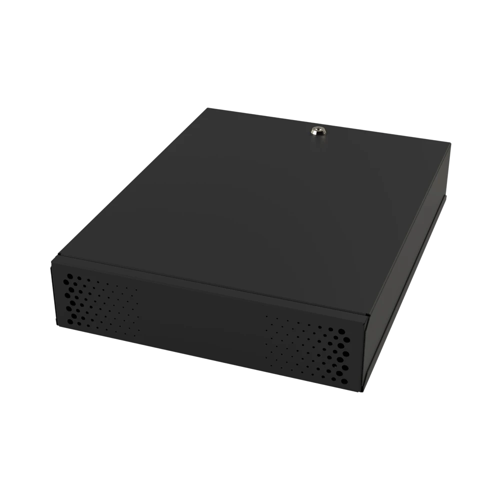 GABINETE METÁLICO PARA DVR/NVR. TAMAÑO MAX. DE DVR/NVR: 445 X 88 X 400MM (AN.XAL.XPROF.). COMPATIBLE CON FUENTE SLIM.-Racks y Gabinetes-EPCOM INDUSTRIAL-Bsai Seguridad & Controles