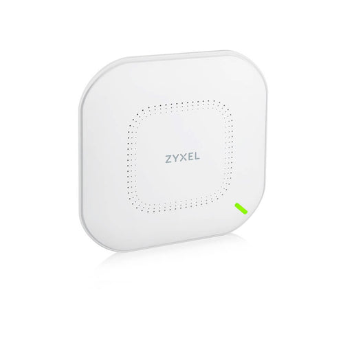 ACCESS POINT ZYXEL NWA210AX INTERIOR 1 PUERTO LAN RJ45 10/100/1000 MBPS 1 PUERTO LAN 10/100/1000/2500 MBPS MU-MIMO 4X4 + 2X2 2.4GHZ 575MBPS 5GHZ 2400MBPS WIFI 6 802.11AX ADMINISTRABLE CON NEBULA ALIMENTACIÓN 12VCD 2A/POE AT (INYECTOR POE NO INCLUIDO)-Ruteadores y APS-ZYXEL-NWA210AX-Bsai Seguridad & Controles
