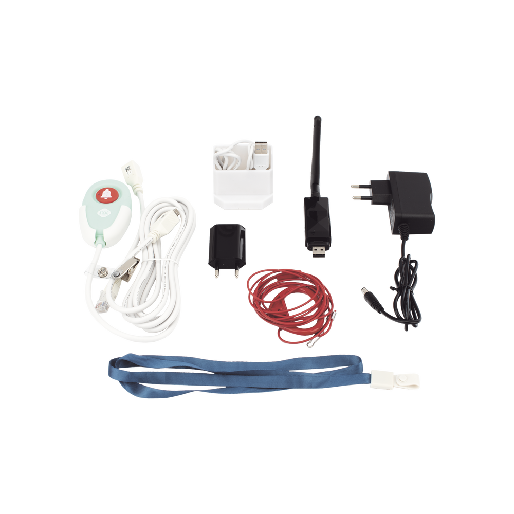 MALETÍN FUNCIONAL DEMO SISTEMA DE INTERCOMUNICACIÓN PACIENTE ENFERMERA / SOLUCION WIRELESS-Sistemas de Emergencia-IBERNEX-Bsai Seguridad & Controles