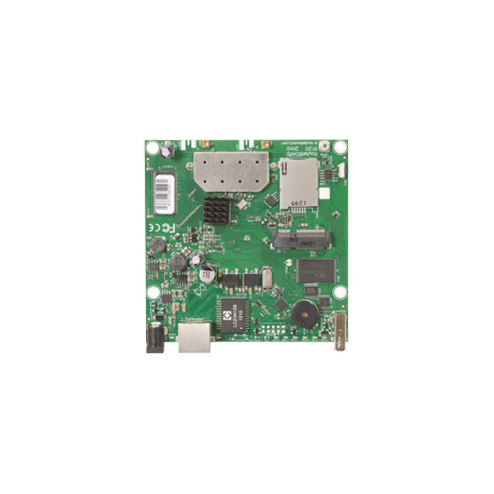 TARJETA INALÁMBRICA Y ROUTER EN 2.4 GHZ 802.11 B/G/N, 64 MB DE RAM, 1 PUERTO GIGABIT ETHERNET, NIVEL DE LICENCIA 4-Redes WiFi-MIKROTIK-Bsai Seguridad & Controles