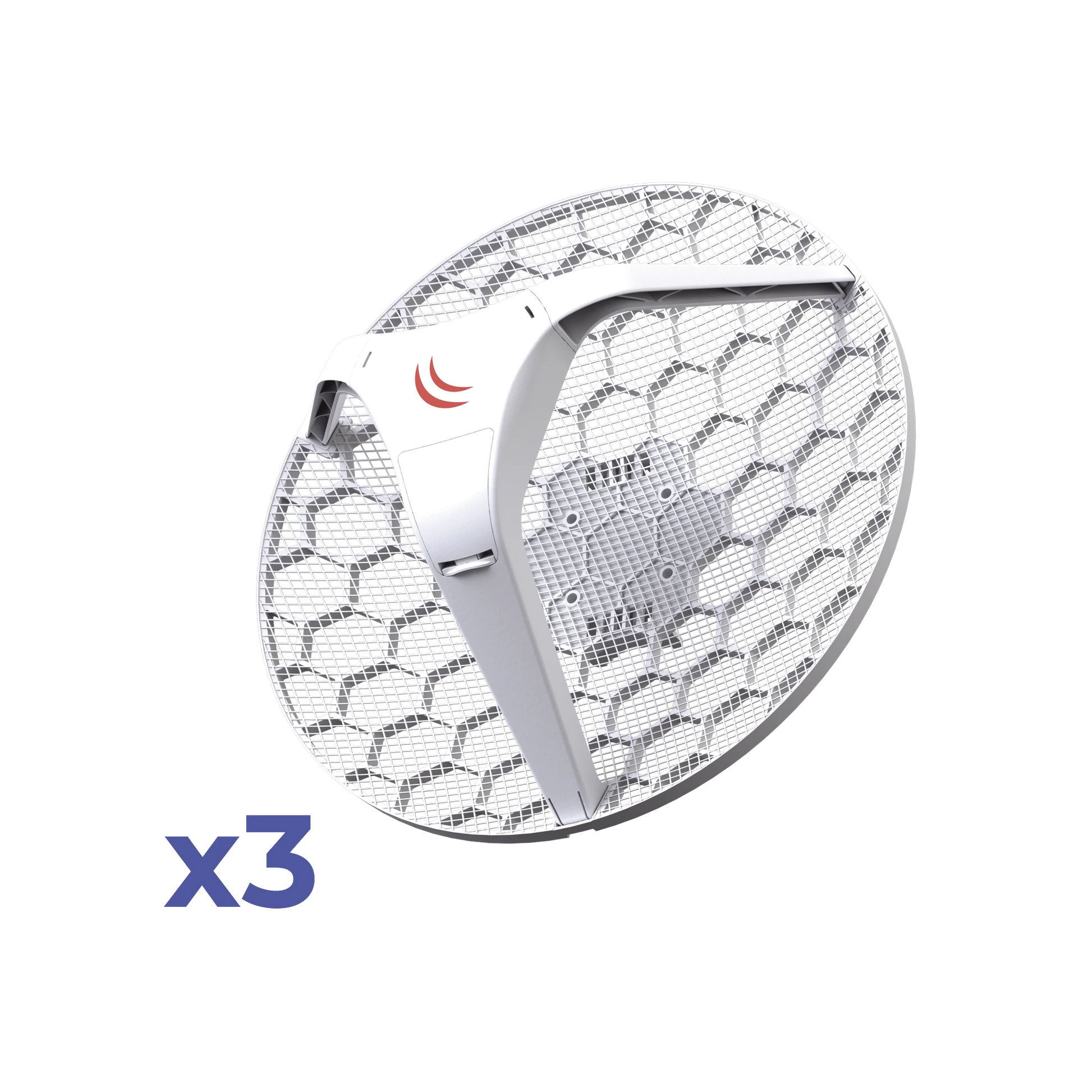 PAQUETE 3 (LHG 5) CLIENTE Y PTP EN 5 GHZ 802.11 A/N, ANTENA INTEGRADA DE 24.5DBI, HASTA 316MW DE POTENCIA.-Enlaces PtP y PtMP-MIKROTIK-Bsai Seguridad & Controles