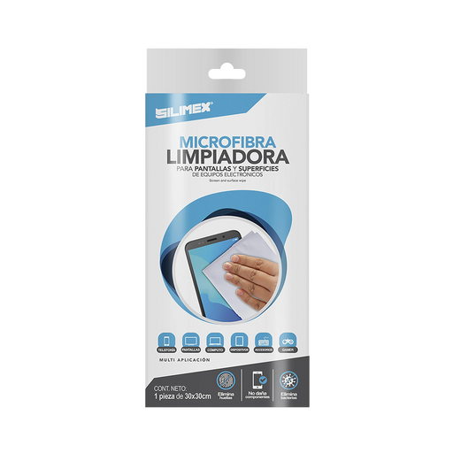 TOALLITA SECA ELECTROSTÁTICA DE 30 X 30 CM, AUXILIAR EN LA LIMPIEZA DE SUPERFICIES Y/O PANTALLAS DE EQUIPOS DE COMPUTO Y APARATOS ELECTRÓNICOS, FIBRA ÓPTICA, LIMPIA SIN RAYAR, NO DAÑA SUPERFICIES DELICADAS-Cableado de Cobre-SILIMEX-TOALLITA-SECA-Bsai Seguridad & Controles