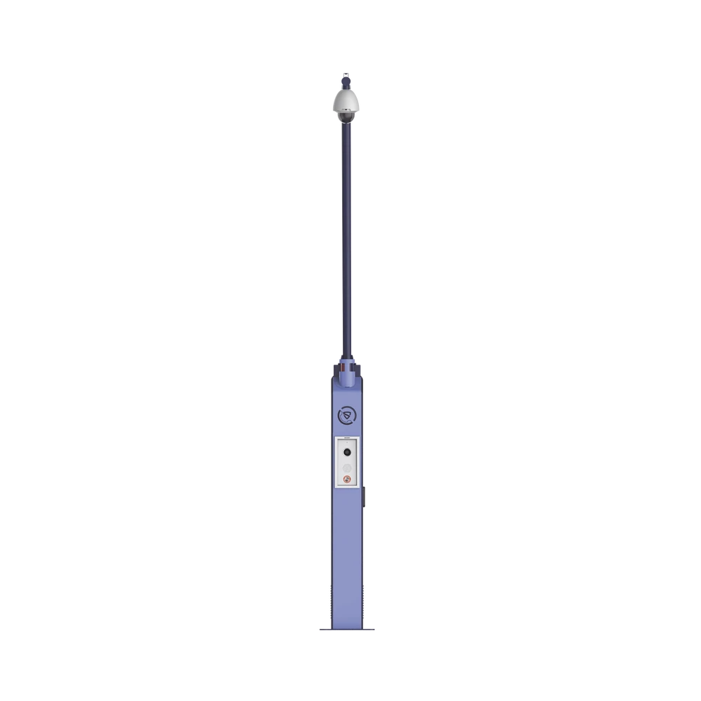 ESTACIÓN DE PÁNICO CON INTERCOMUNICADOR IP Y SOPORTE PARA CAMARA Y/O PTZ-Videoporteros e Interfonos-HIKVISION-Bsai Seguridad & Controles