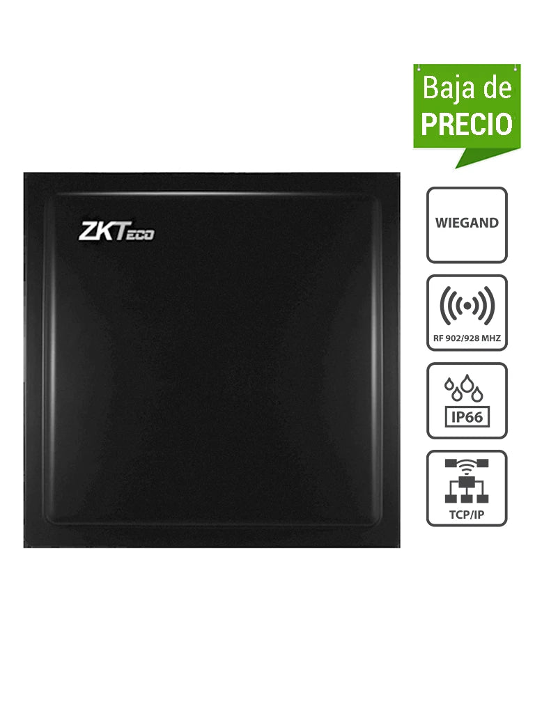 ZKTECO U1000F - LECTORA DE LARGO ALCANCE UHF DE 1 A 5 METROS CON PANEL DE CONTROL DE ACCESO INTEGRADO, REQUIERE FUENTE TVN0830052, CONEXIÓN TCP/IP, IP66, COMPATIBLE CON TAGS UHFT4 / #OFERTASAAA-Controles de Acceso-ZKTECO-Bsai Seguridad & Controles