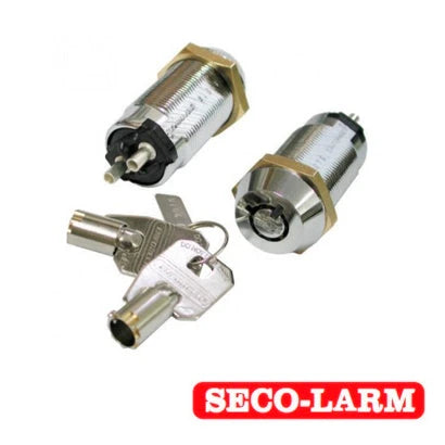 SWITCH TIPO LLAVE ON/OFF SECO-LARM SS-090-2H0 IDEAL MANTIENE ESTADO ENCENDIDO O APAGADO IDEAL PARA CONTROL DE ACCESO E INTRUSIÓN-Cercas Eléctricas-SECO-LARM-SS-090-2H0-Bsai Seguridad & Controles