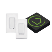 KIT HUB CONTROLADOR INTELIGENTE PARA DISPOSITIVOS ZWAVE, ZIGBEE, SHELLY, LUTRON, INCLUYE 1 HUB / 2 APAGADORES INTELIGENTES ON/OFF ZWAVE-Total Connect Honeywell-HUBITAT INC-Bsai Seguridad & Controles