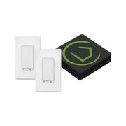 KIT HUB CONTROLADOR INTELIGENTE PARA DISPOSITIVOS ZWAVE, ZIGBEE, SHELLY, LUTRON, INCLUYE 1 HUB / 2 ATENUADORES INTELIGENTES ON/OFF ZWAVE-Total Connect Honeywell-HUBITAT INC-Bsai Seguridad & Controles