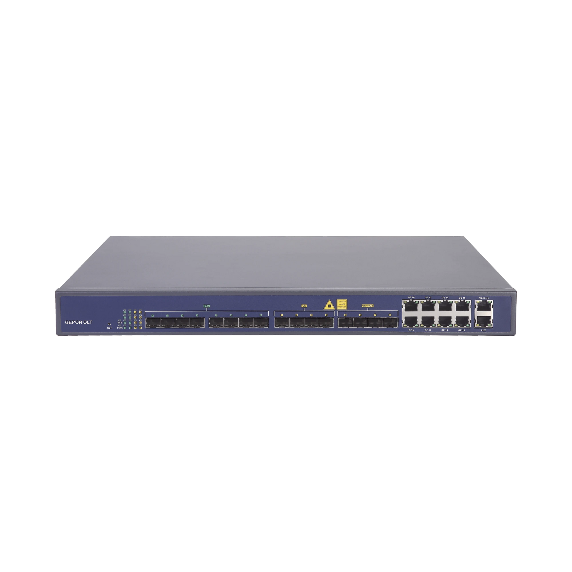 OLT DE 8 PUERTOS EPON CON 16 PUERTOS UPLINK (8 PUERTOS GIGABIT ETHERNET + 4 PUERTOS SFP + 4 PUERTOS SFP+), HASTA 512 ONUS-Redes FTTH/PON-V-SOL-Bsai Seguridad & Controles