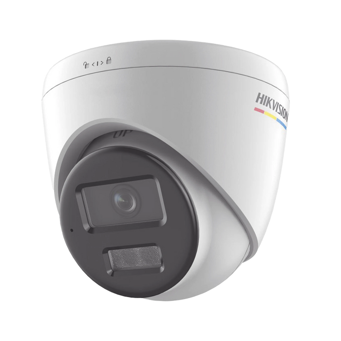 [DUAL LIGHT + COLORVU] TURRET IP 2 MEGAPIXEL / LENTE 2.8 MM / 30 MTS IR + 30 MTS LUZ BLANCA / MICRÓFONO INTEGRADO / ACUSENSE LITE / EXTERIOR IP67 / WDR 120 DB / POE / MICRO SD / ONVIF-Cámaras IP y NVRs-HIKVISION-DS-2CD1327G2H-LIUF-Bsai Seguridad & Controles