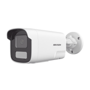 BALA IP 4 MEGAPÍXEL / ACUSENSE LITE (DETECCIÓN DE HUMANOS Y VEHICULOS) / LENTE 4 MM / AUDIO DE DOS VÍAS / LUZ INTERMITENTE Y ALERTA DE AUDIO / 50 MTS IR EXIR 2.0 / EXTERIOR IP67 / WDR 120 DB / POE / ONVIF-Cámaras IP y NVRs-HIKVISION-Bsai Seguridad & Controles