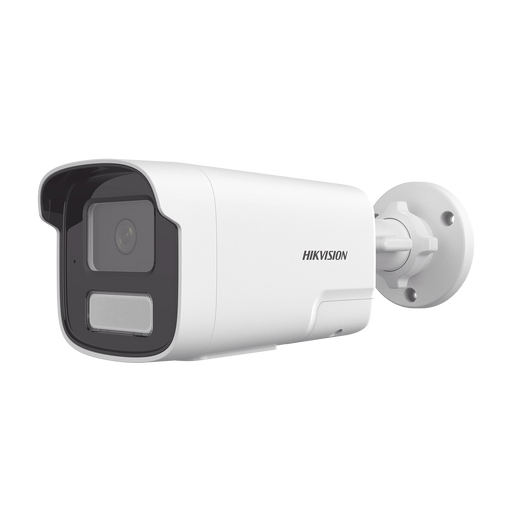 BALA IP 4 MEGAPÍXEL / ACUSENSE LITE (DETECCIÓN DE HUMANOS Y VEHICULOS) / LENTE 4 MM / AUDIO DE DOS VÍAS / LUZ INTERMITENTE Y ALERTA DE AUDIO / 50 MTS IR EXIR 2.0 / EXTERIOR IP67 / WDR 120 DB / POE / ONVIF-Cámaras IP y NVRs-HIKVISION-DS-2CD1T43G2-LIUF/SL-Bsai Seguridad & Controles