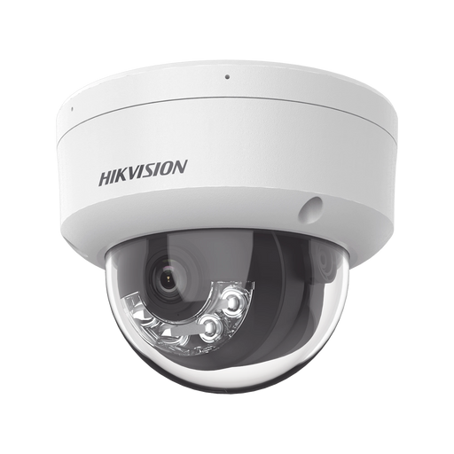 TURRET IP 6 MEGAPIXEL / LENTE 2.8 MM / DUAL LIGHT (30 MTS IR + 20 MTS LUZ BLANCA) / MICRÓFONO INTEGRADO / ACUSENSE LITE / EXTERIOR IP67 / H.265 / POE / ONVIF-Cámaras IP y NVRs-HIKVISION-DS-2CD1163G2-LIU-Bsai Seguridad & Controles