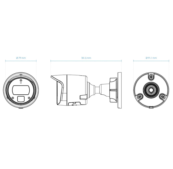 VIVOTEK IB9369 - CÁMARA IP BULLET EXTERIOR 2 MEGAPIXELES/ LENTE 2.8MM/ SMART IR 30 MTS/ WDR DIGITAL/ SMART STREAM III/SMART MOTION/3DNR/ RANURA PARA MICROSD,SDHC,SDXC/ PROTECCIÓN IP66, IK10/ NDAA/ ONVIF-Bullet-VIVOTEK-VIV0030007-Bsai Seguridad & Controles