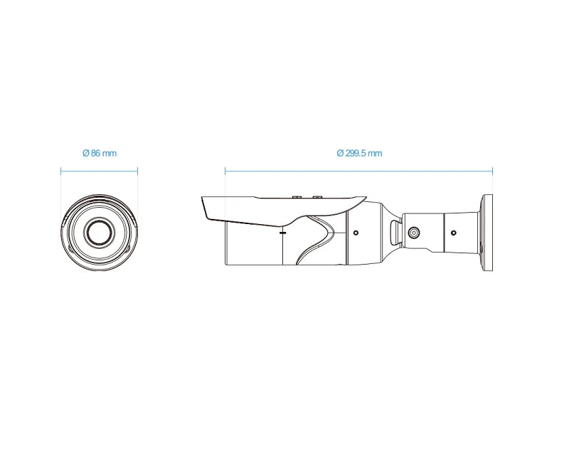 VIVOTEK IB9389-EH-V2 - CAMARA IP BULLET EXTERIOR 5 MEGAPIXELES / H265 / LENTE FIJO 3.6MM / WDR PRO/ SMART IR 30MTS /VISIÓN SNV/ SMART STREAM III /CIBERSEGURIDAD TREND MICRO/ SMART MOTION/ PROTECCIÓN IP66, IK10/ NDAA/ONVIF-Bullet-VIVOTEK-VIV0030005-Bsai Seguridad & Controles
