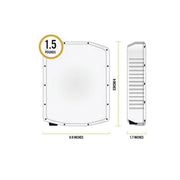 RADAR PERIMETRAL SPOTTERRF PARA UNA COBERTURA DE 250 METROS / RESISTENTE A LA CORROSIÓN / OPERA A 24 - 24.5 GHZ-Proteccion Perimetral-OPTEX-Bsai Seguridad & Controles