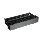 ORGANIZADOR DE CABLES HORIZONTAL NETMANAGER, DOBLE (FRONTAL Y POSTERIOR), PARA RACK DE 19IN, 2UR-Racks y Gabinetes-PANDUIT-Bsai Seguridad & Controles