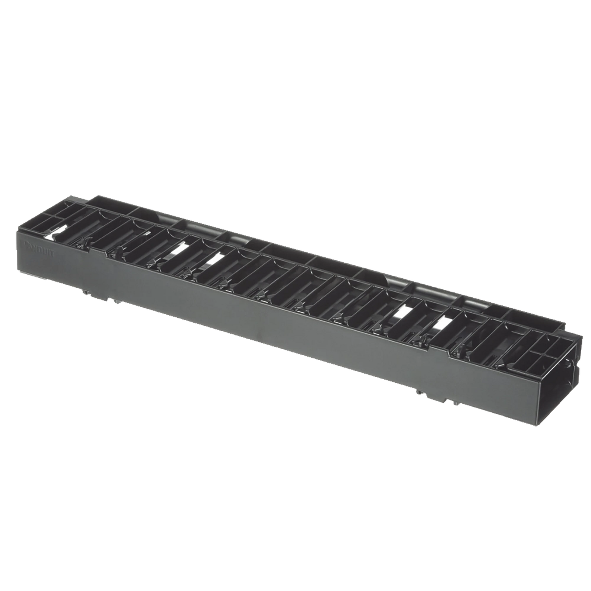 ORGANIZADOR DE CABLES HORIZONTAL NETMANAGER, SENCILLO (SOLO FRONTAL), PARA RACK DE 19IN, 1UR-Racks y Gabinetes-PANDUIT-Bsai Seguridad & Controles
