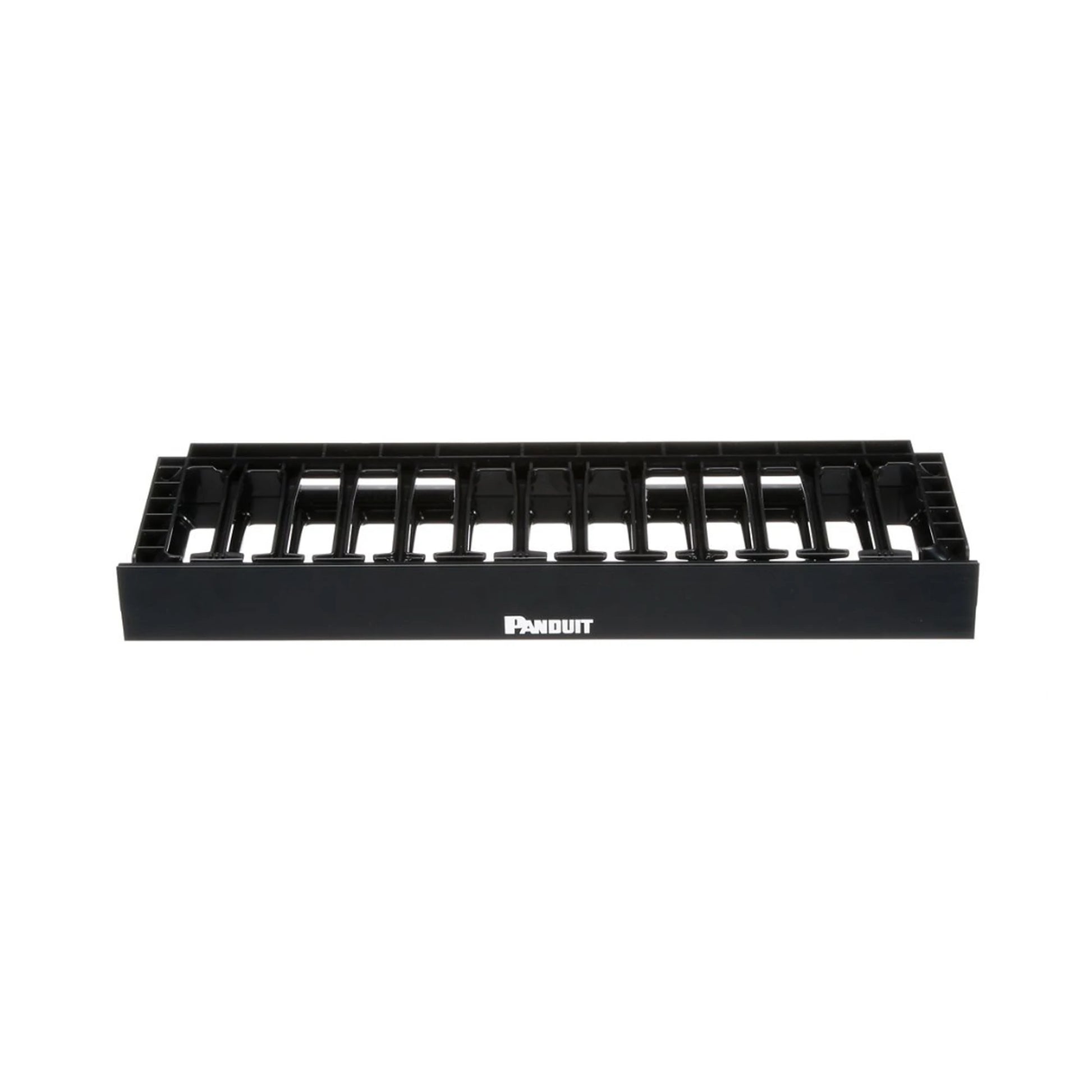 ORGANIZADOR DE CABLES HORIZONTAL NETMANAGER, SENCILLO (SOLO FRONTAL), PARA RACK DE 19IN, 1UR-Racks y Gabinetes-PANDUIT-Bsai Seguridad & Controles