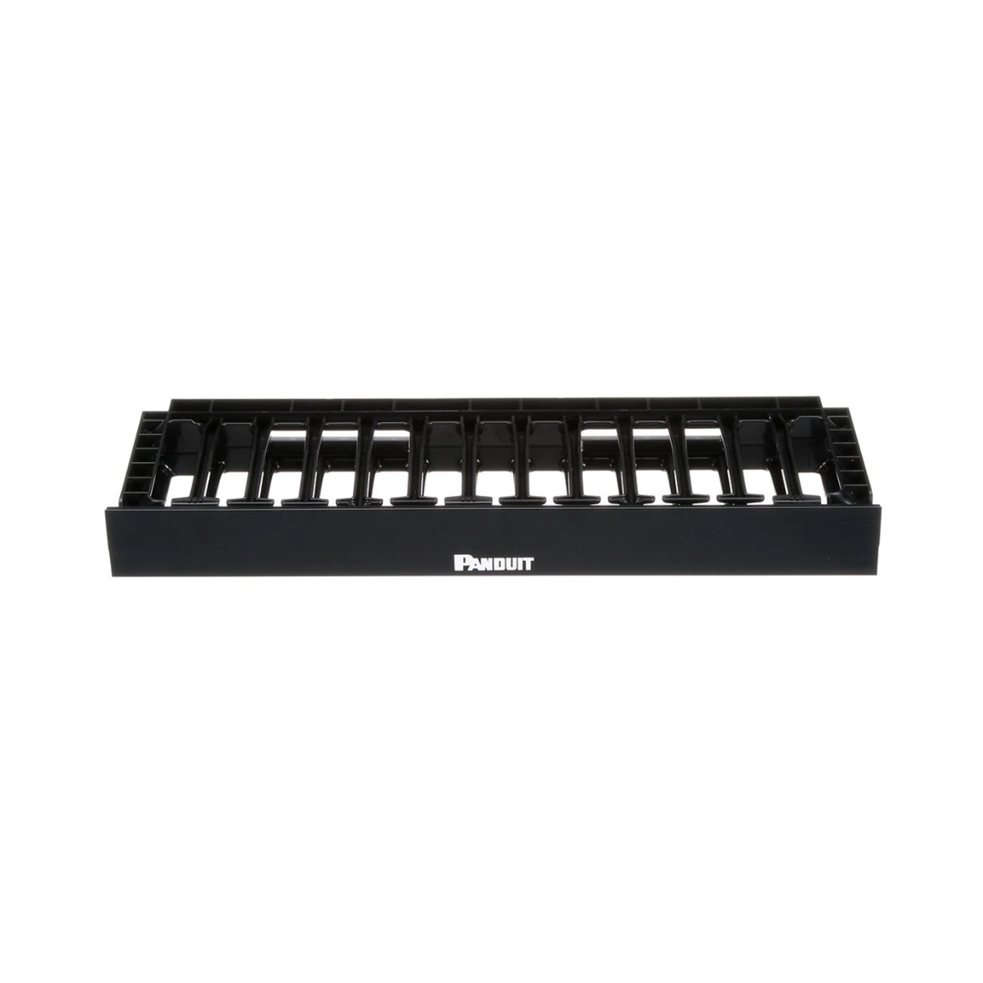 ORGANIZADOR DE CABLES HORIZONTAL NETMANAGER, SENCILLO (SOLO FRONTAL), PARA RACK DE 19IN, 1UR-Racks y Gabinetes-PANDUIT-Bsai Seguridad & Controles
