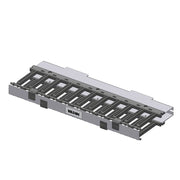 ORGANIZADOR HORIZONTAL BELDEN BHH191UR 1UR DEDOS MOLDEADOS DE ACERO Y PLASTICO NEGRO-Racks y Gabinetes-BELDEN-Bsai Seguridad & Controles