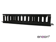 ORGANIZADOR HORIZONTAL FRONTAL PARA RACK ENSON ENS-CM24 2UR CON PEINES DE POLICARBONATO TAPA REMOVIBLE Y ABATIBLE PARA MAYOR PROTECCION Y MEJOR ACCESO CUMPLE CON NORMA EIA-Racks y Gabinetes-ENSON-Bsai Seguridad & Controles