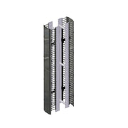 ORGANIZADOR VERTICAL BELDEN BHVHH10 DE ALTA DENSIDAD 10PULGADAS ANCHO 84PULGADAS ALTO ADMINISTRACION FRONTAL Y POSTERIOR 45UR CON TAPA NEGRO-Racks y Gabinetes-BELDEN-Bsai Seguridad & Controles
