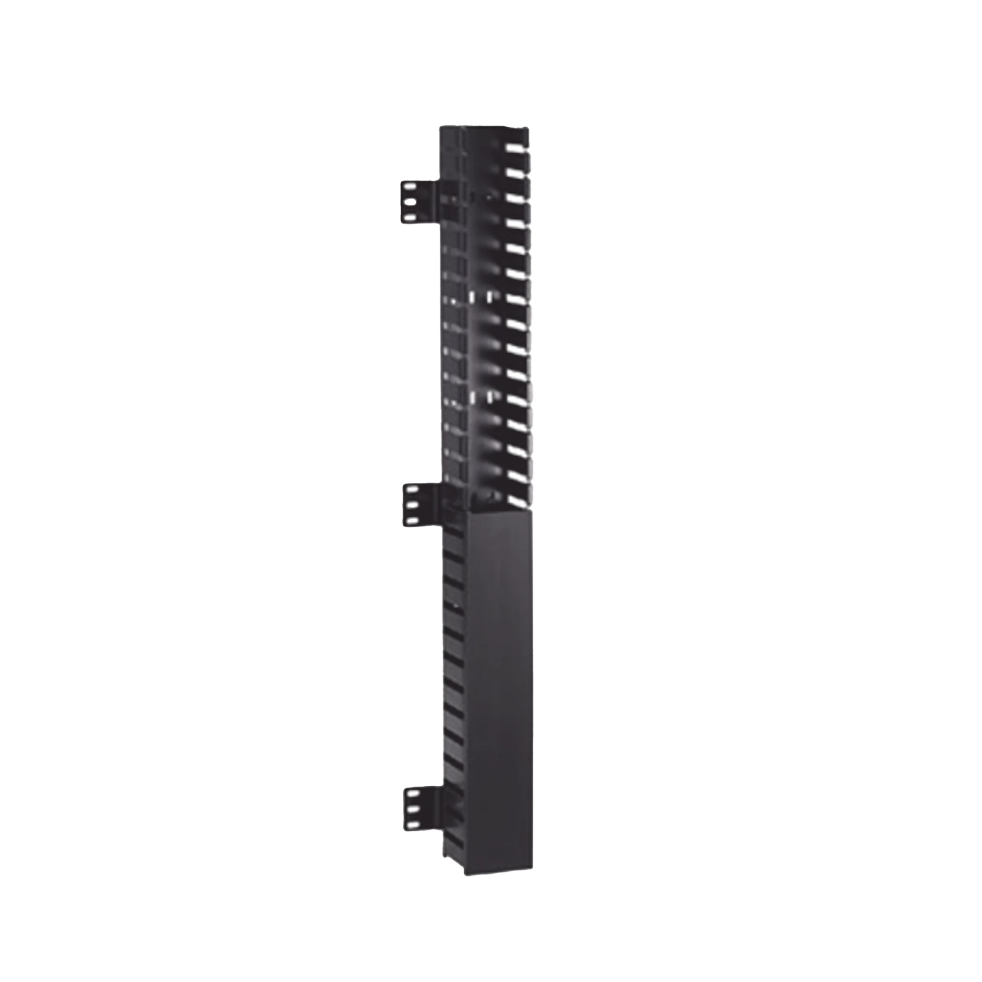 ORGANIZADOR VERTICAL IN-CABINET, SENCILLO (SOLO FRONTAL), PARA USO CON GABINETES PANDUIT, MONTAJE FRONTAL EN RIEL DE RACK, 40 UR, 2.25 IN DE ANCHO, COLOR NEGRO-Racks y Gabinetes-PANDUIT-Bsai Seguridad & Controles