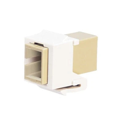 MÓDULO ACOPLADOR SC SIMPLEX, PARA FIBRA ÓPTICA MONOMODO OS1/OS2, TIPO KEYSTONE, COLOR BLANCO-Cableado-PANDUIT-Bsai Seguridad & Controles