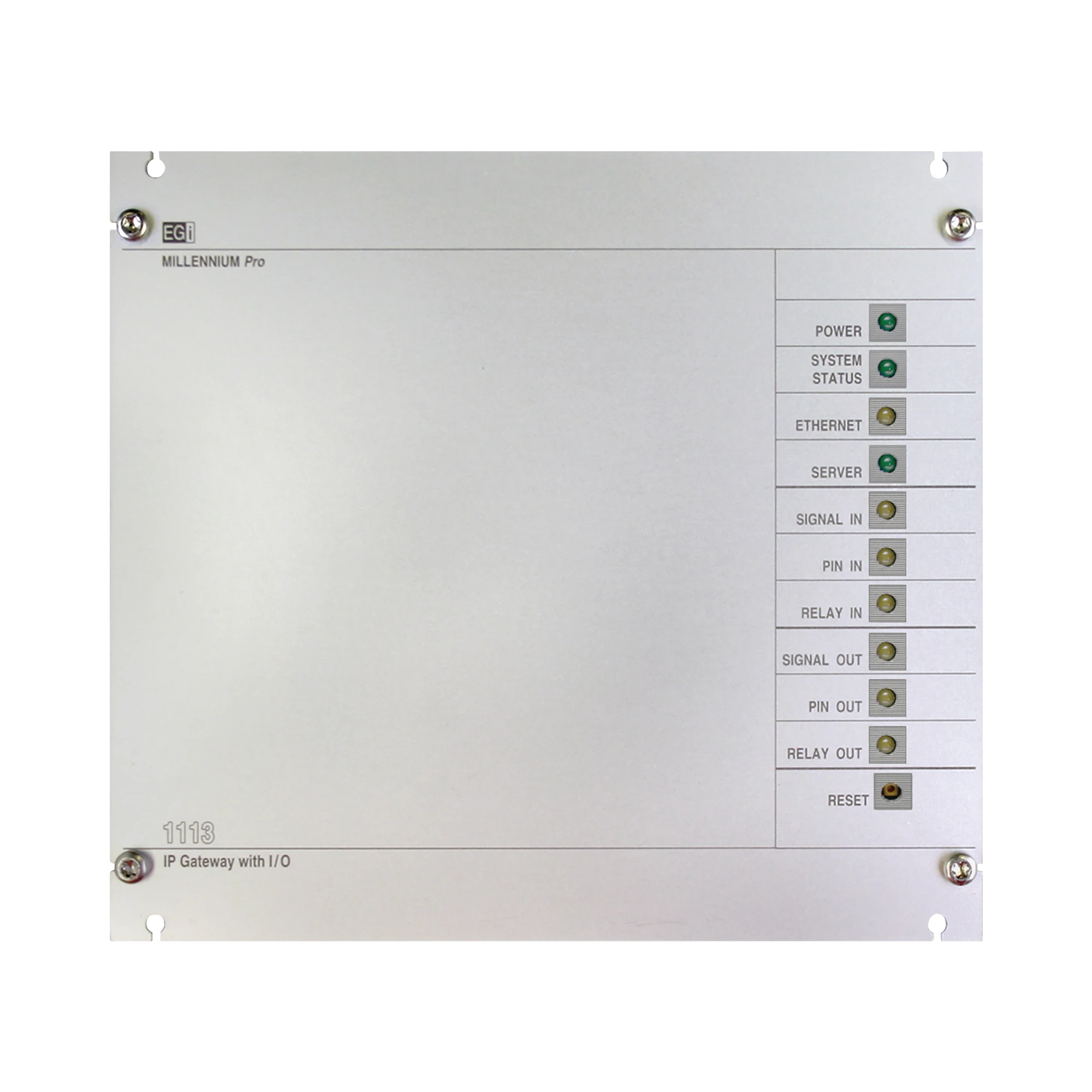 INTERFAZ MILLENNIUM IP PARA GESTIÓN DE AVISOS Y MÚSICA PRE-GRABADOS IP CON 8 RELÉS IN/OUT-VoIP - Telefonía IP - Videoconferencia-EGI AUDIO SOLUTIONS-Bsai Seguridad & Controles