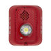 SIRENA CON LÁMPARA LED ESTROBOSCÓPICA / A 2 HILOS / MONTAJE EN PARED / 12 O 24 VCD / CONFIGURACIÓN ESTROBOSCÓPICA SELECCIONABLE / TEXTO EN INGLÉS / COLOR ROJO-Notificación y Voceo-SYSTEM SENSOR-P2RLED-Bsai Seguridad & Controles