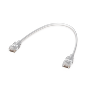 PACK DE 24 PATCHCORDS UNIFI ETHERLIGHTING™ DE 15 CM, HASTA 2.5G / CONECTOR RJ45 TRANSPARENTE PARA MEJORES EFECTOS DE LUZ CON SWITCHES USW PRO MAX-Cableado de Cobre-UBIQUITI-UACC-CABLE-PATCH-EL-0.15M-W-24-Bsai Seguridad & Controles