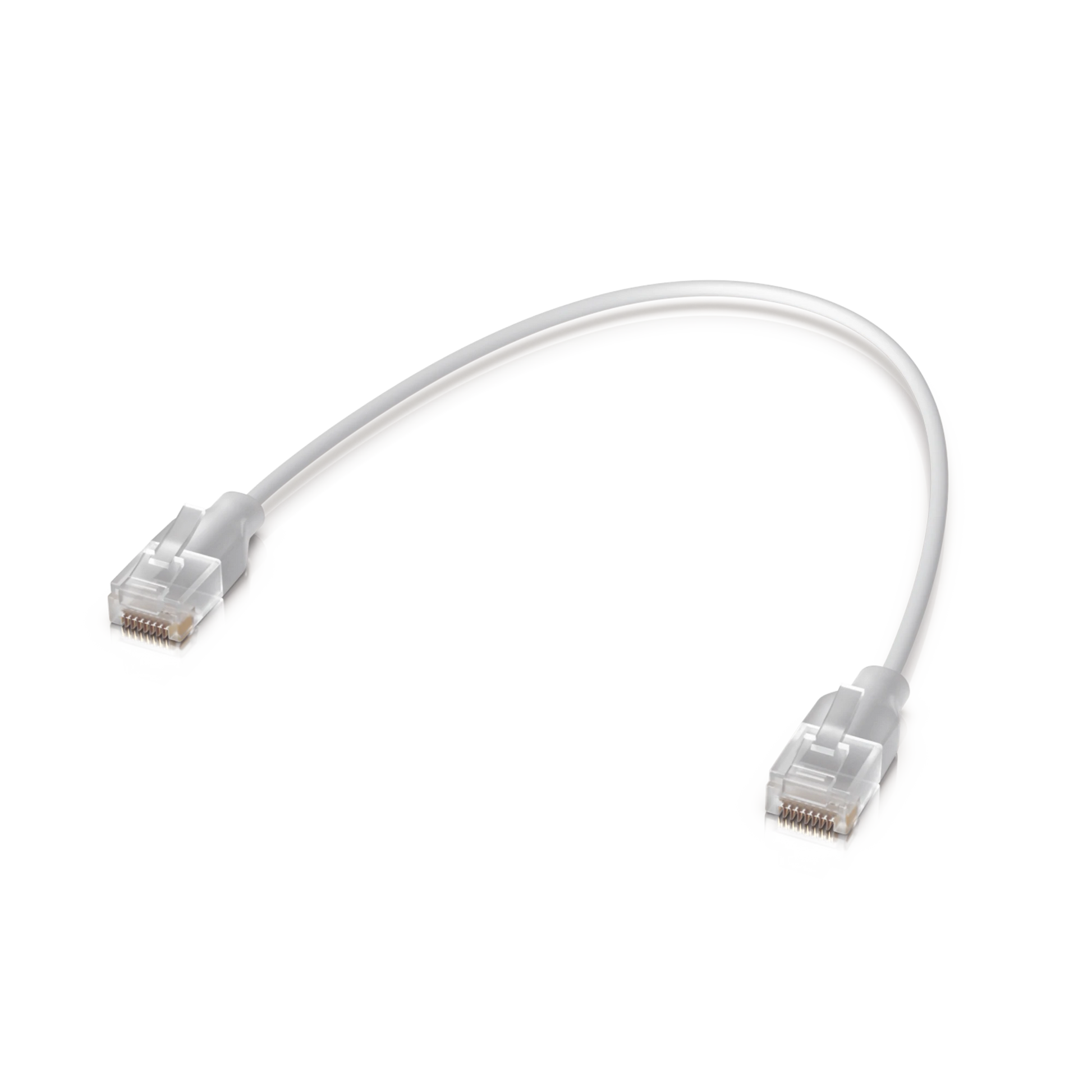 PACK DE 24 PATCHCORDS UNIFI ETHERLIGHTING™ DE 15 CM, HASTA 2.5G / CONECTOR RJ45 TRANSPARENTE PARA MEJORES EFECTOS DE LUZ CON SWITCHES USW PRO MAX-Cableado de Cobre-UBIQUITI-UACC-CABLE-PATCH-EL-0.15M-W-24-Bsai Seguridad & Controles