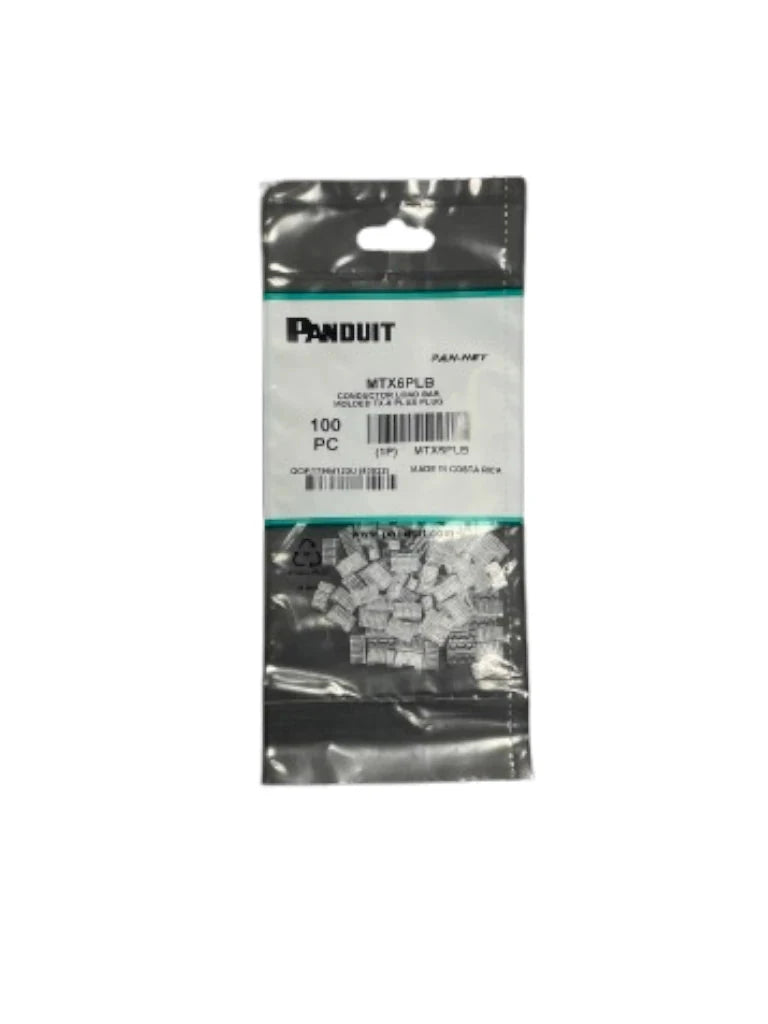 PANDUIT SP688-C PLUG CAT6 / CONECTOR PARA TERMINACIÓN EN CAMPO RJ45 / UTP / 23-24 AWG / CATEGORÍA 6 / 100 PIEZAS-Jacks y Plugs-PANDUIT-PND1610010-Bsai Seguridad & Controles