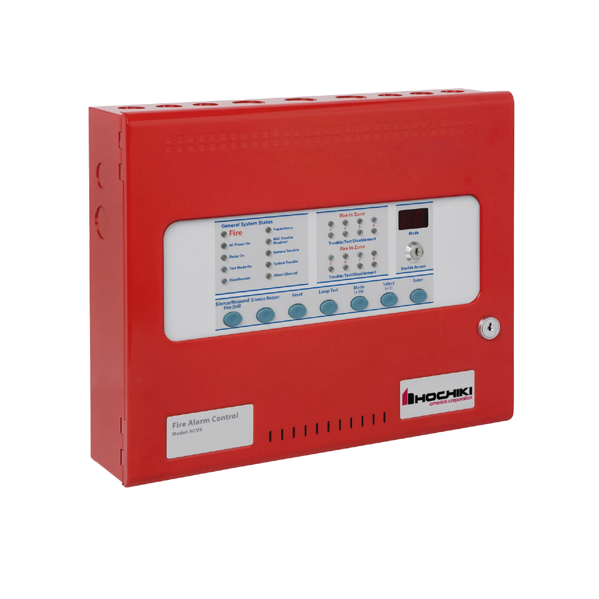 PANEL CONVENCIONAL DE DETECCIÓN DE INCENDIO DE 2 ZONAS (0100-19320)-Paneles de Incendio-HOCHIKI-Bsai Seguridad & Controles